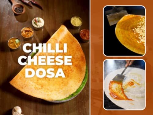 chilli cheese dosa