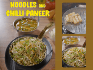 Chilli Paneer Noodles at Gokul Oottupura in Kochi – Fusion of Indian and Chinese Flavors